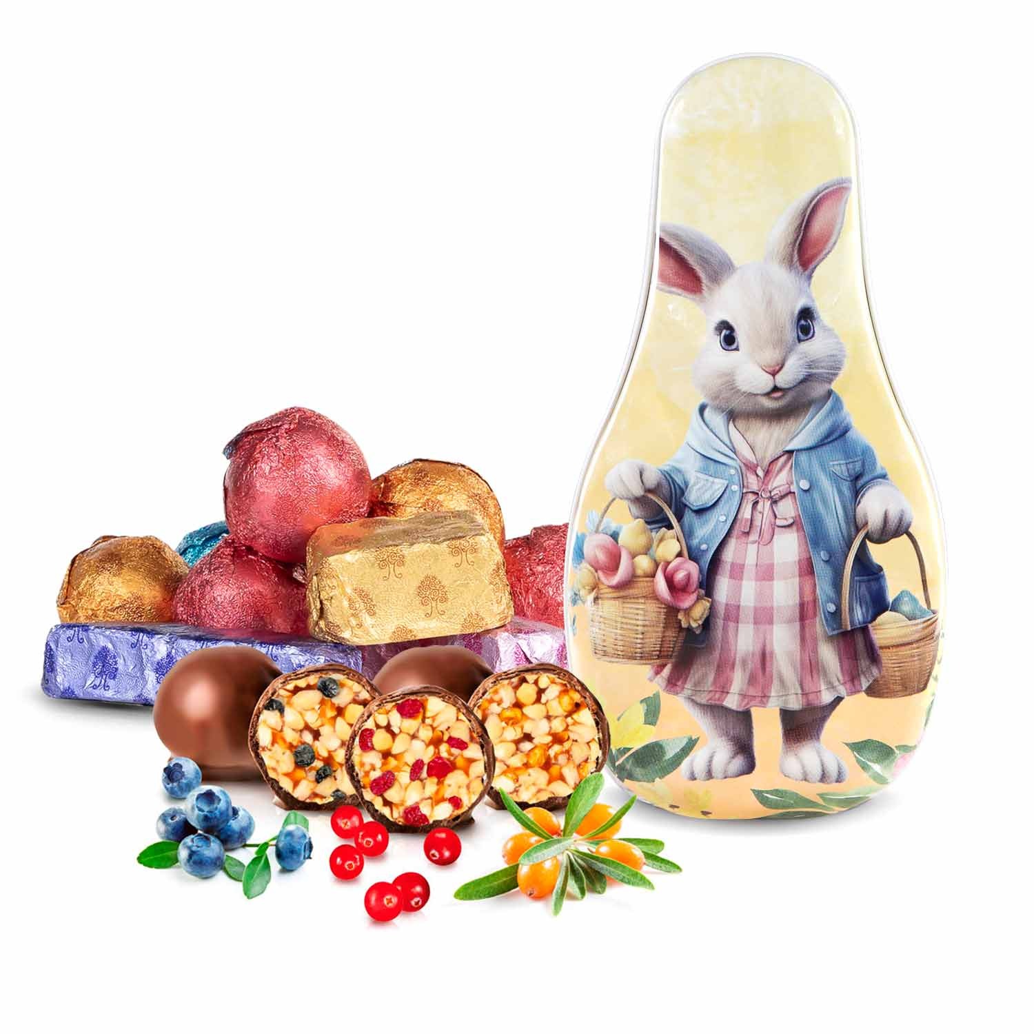 Limitierte Oster-Edition – Echter Zedern-Grillage in Zartbitterschokolade, 180 g