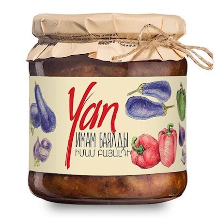 YAN Auberginensalat "Imam Bajaldi", 485 g