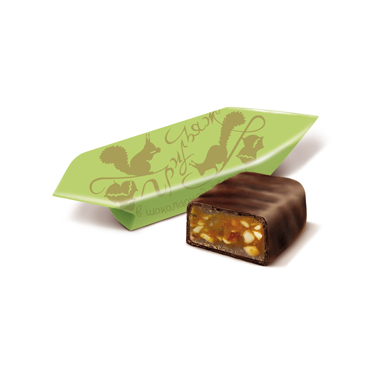 RotFront Pralinen Grilyazh mit Schokoladenüberzug, 200 g