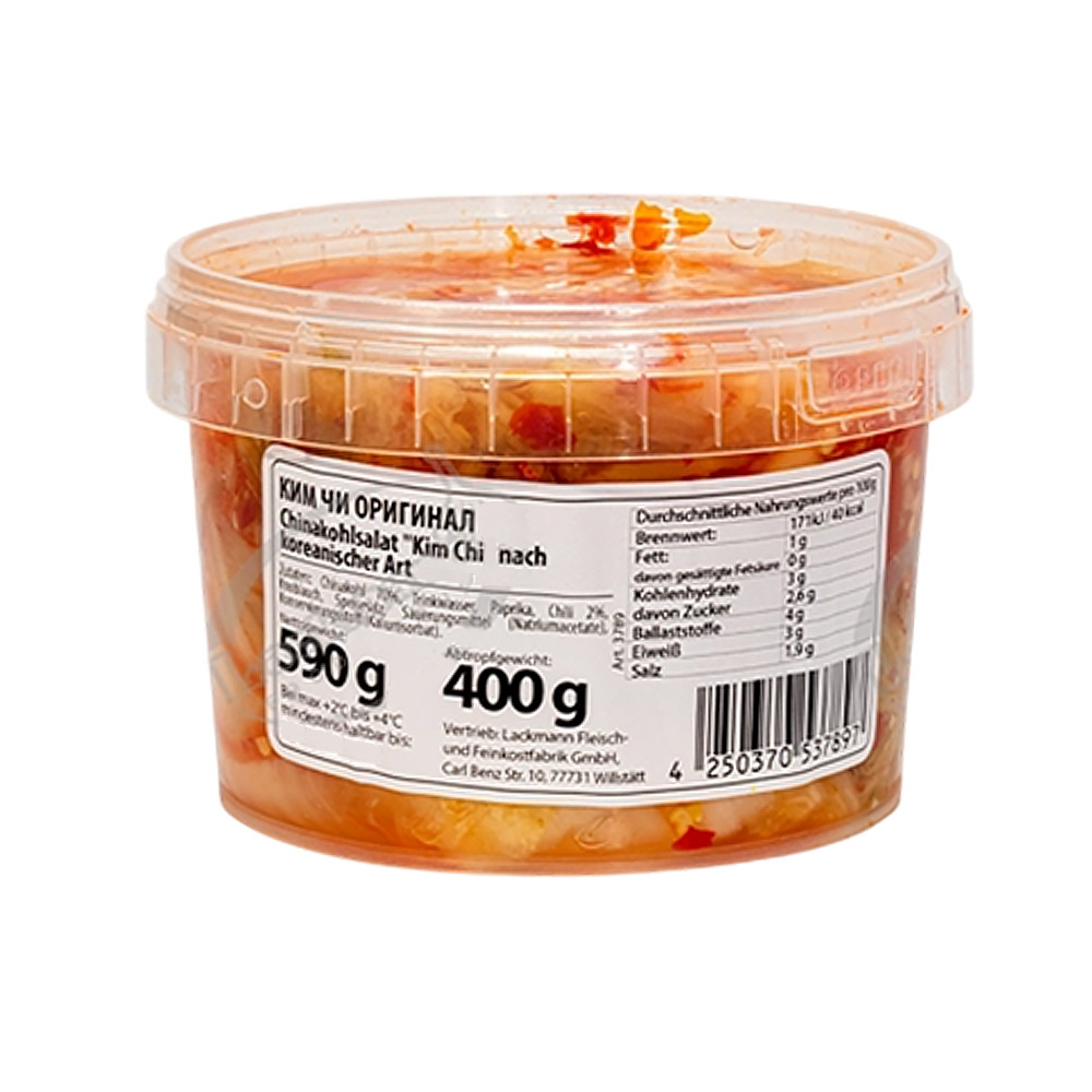 Chinakohlsalat "Kim Chi", nach koreanischer Art, extra scharf, 590 g