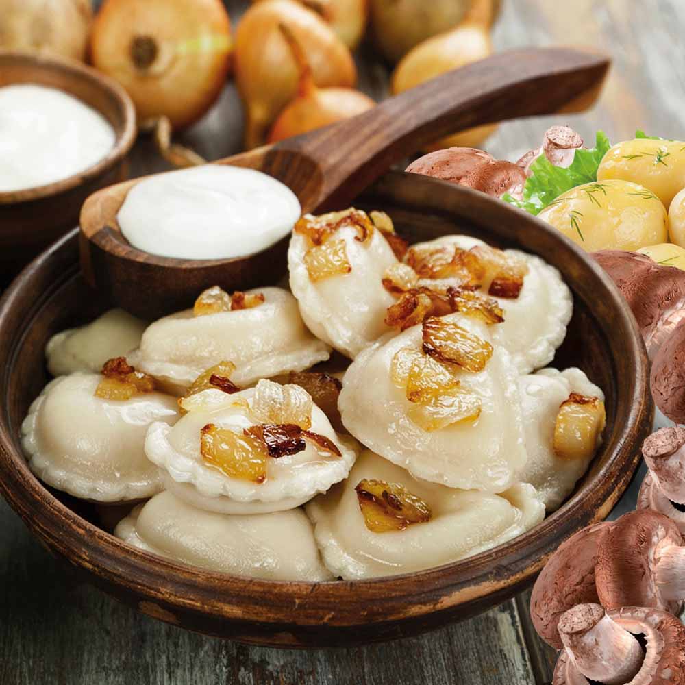 Slawische Klassiker: Syrniki & Wareniki mit drei untersch. Füllungen, ges. 2160g