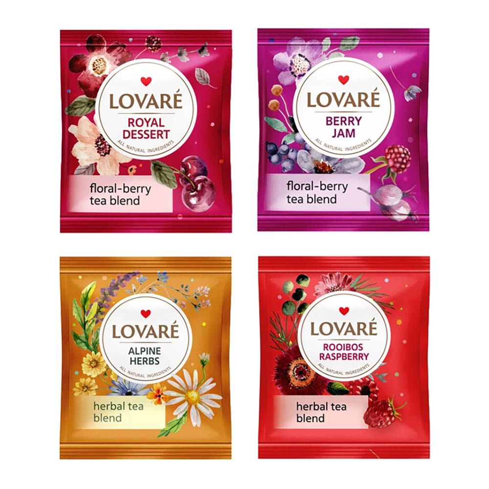 Lovare Blumen Tee-Sortiment, 48 g