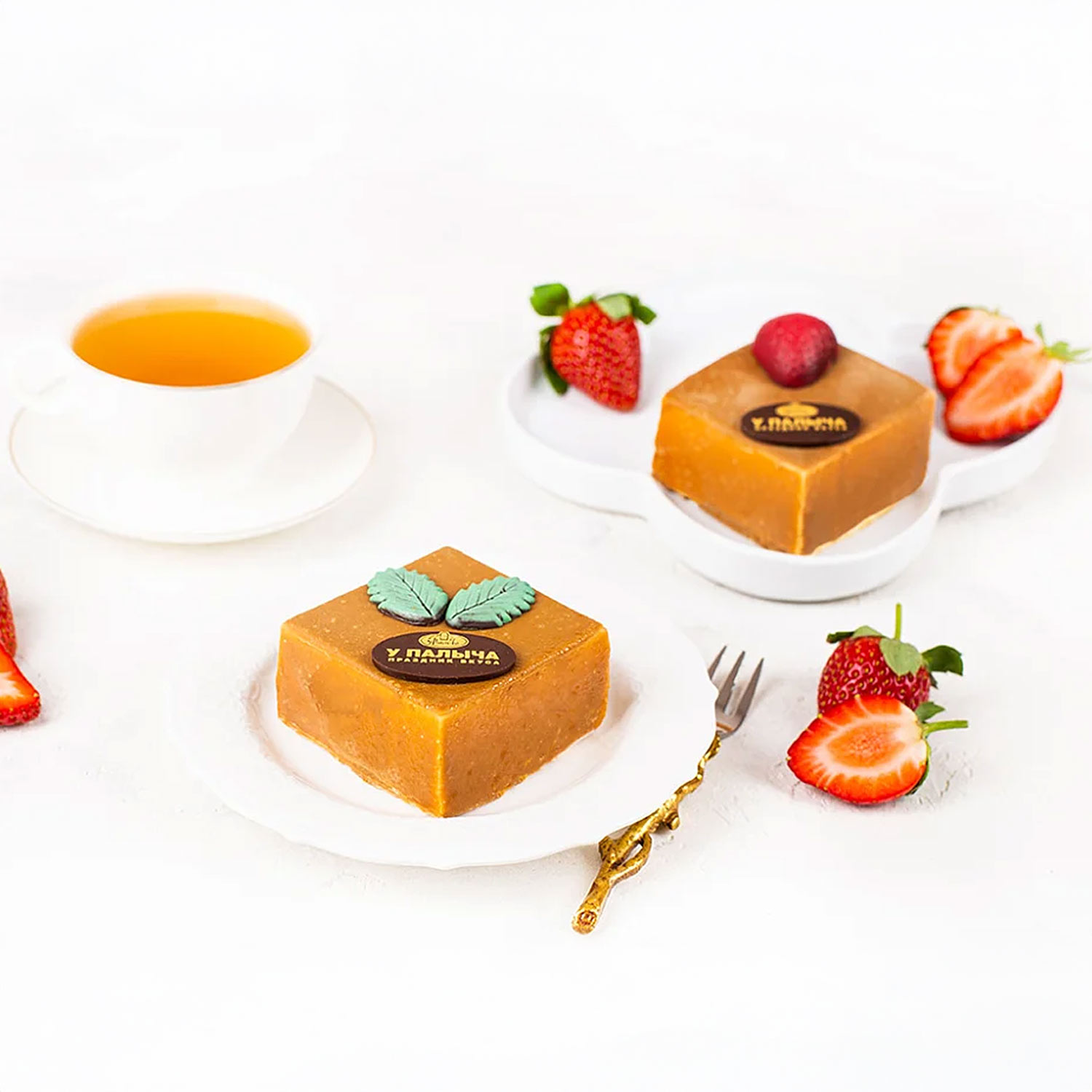 Palych Dessert "Traumvogel Erdbeere in Karamell", 220 g