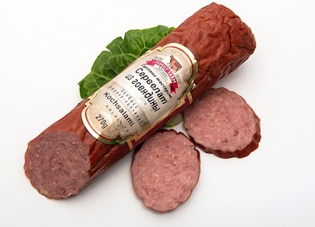 Family Farm Kochsalami Servelat aus Rindfleisch, 270g
