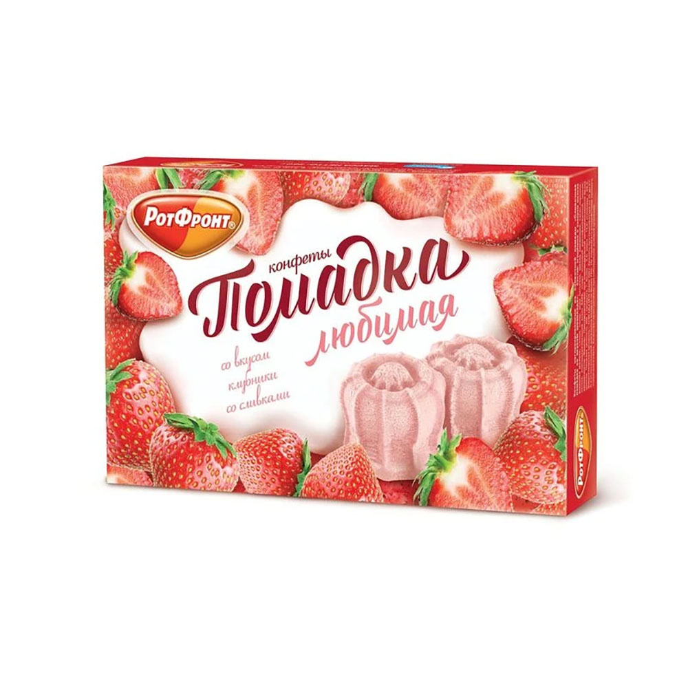 3+1 Vorteilspack - RotFront Fondant „Pomadka“ Erdbeer-Sahne, 720 g
