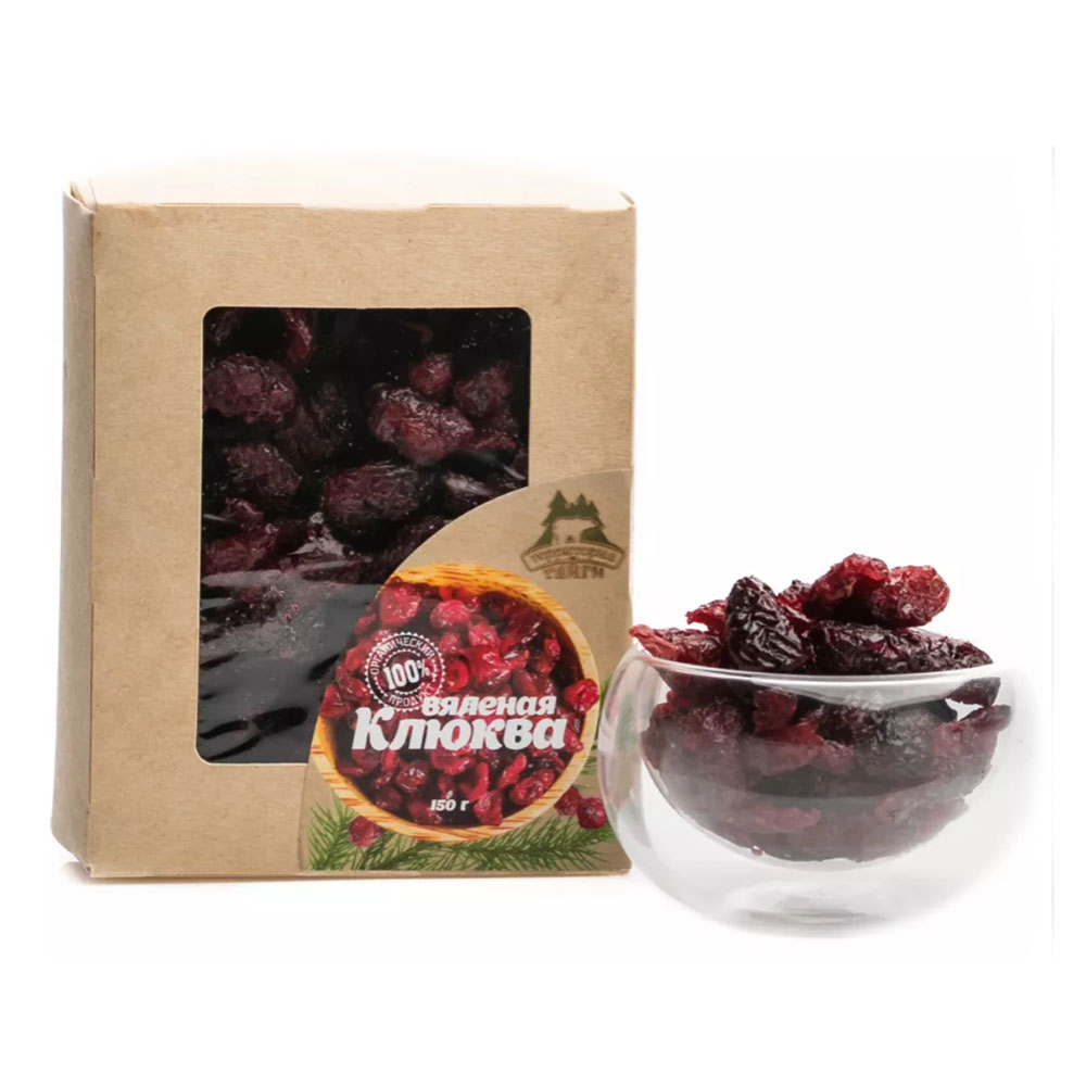Territorya Taigi gedörrte Cranberries, 150 g