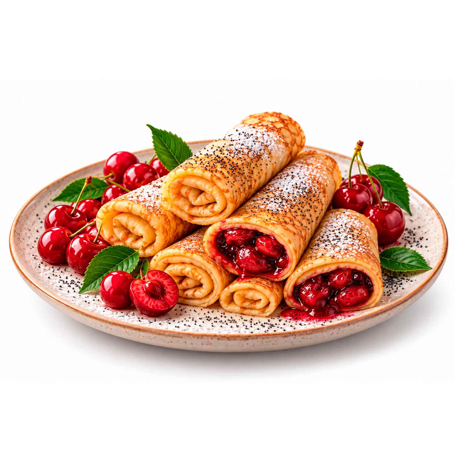 BARIN Pfannkuchen mit Mohn & Kirschen, TK, 600 g