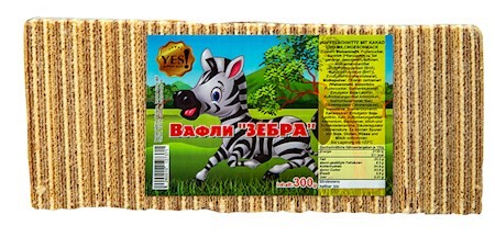 YES! Waffeln Zebra, 300 g