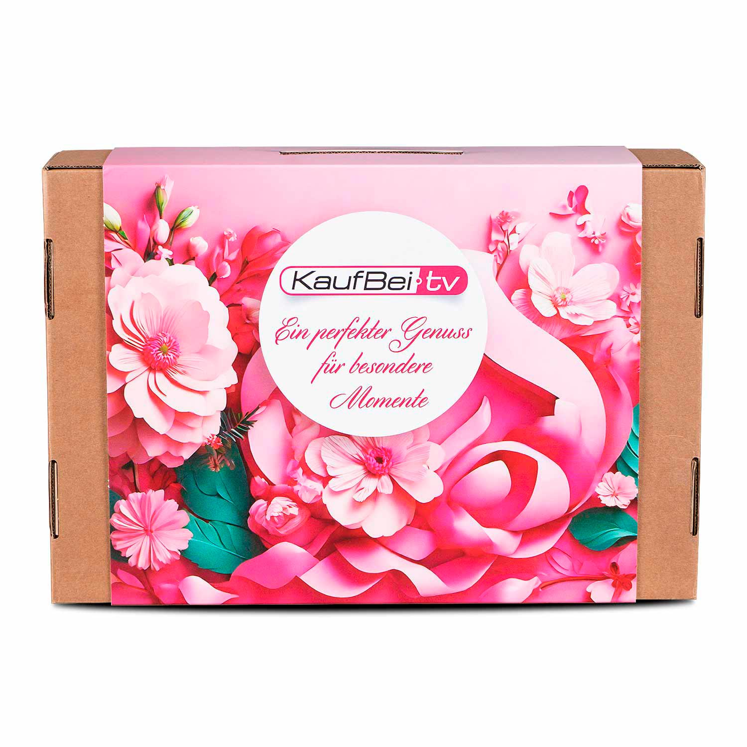 Geschenkbox "Süßer Luxus": Vdohnovenije Pralinen, Schokolade, Sefir & Lovaré Blumentee