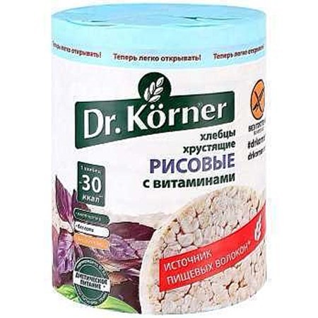 Dr. Körner Reiswaffeln mit Vitaminen, 100g