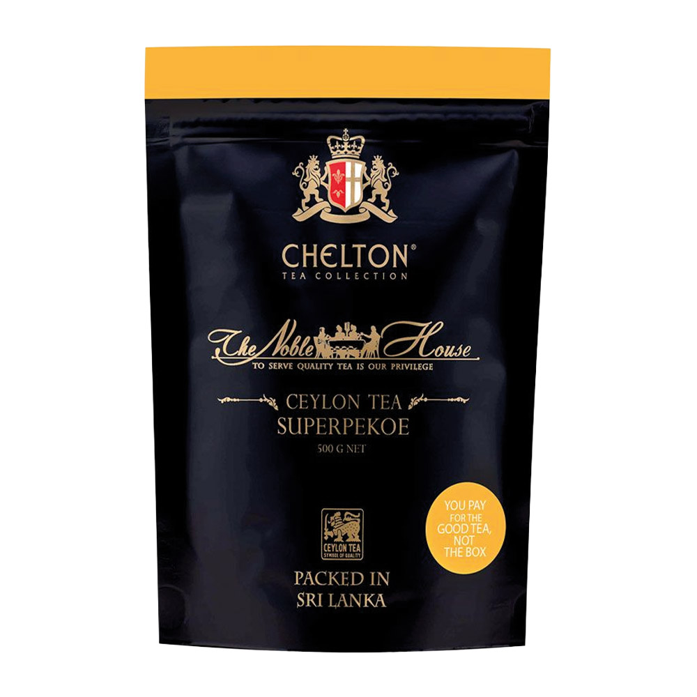 Chelton The Noble House - SUPER PEKOE, loser schwarzer Tee, 500 g