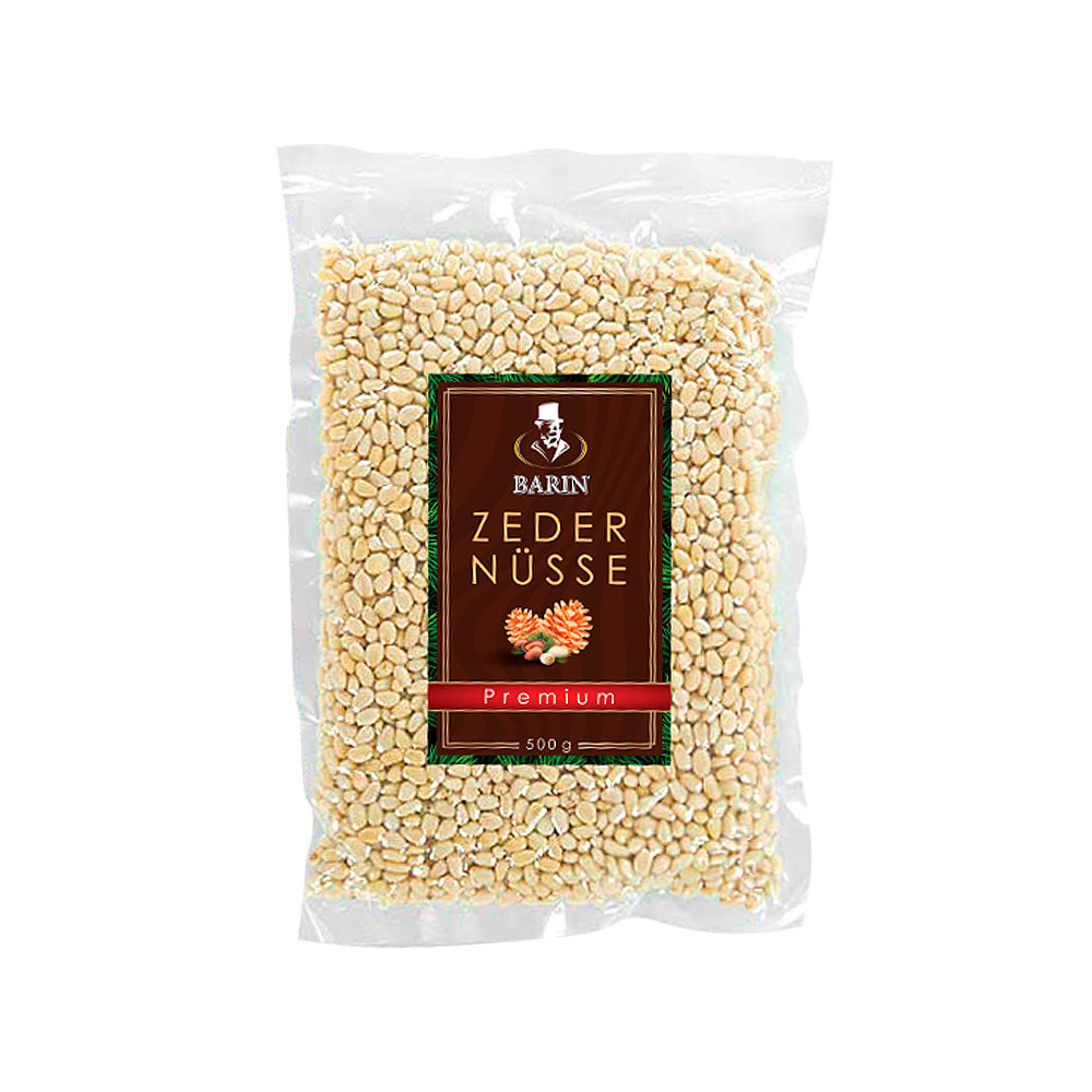 BARIN sibirische Zedernüsse Premium (2x500g)