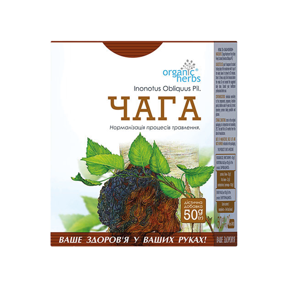 ​Organic Herbs Kräutertee Chaga, 50 g