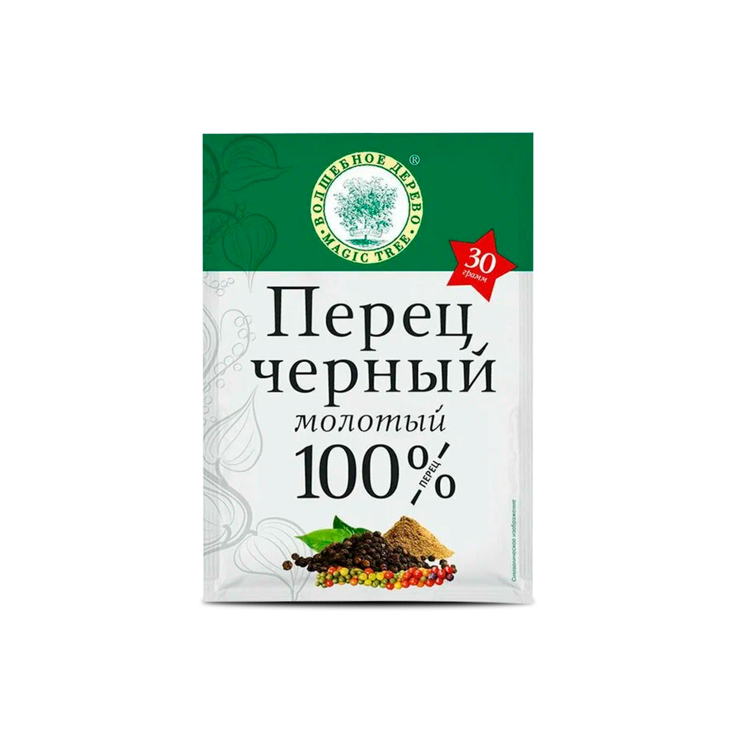 Magic Tree Pfeffer schwarz, gemahlen, 10 g