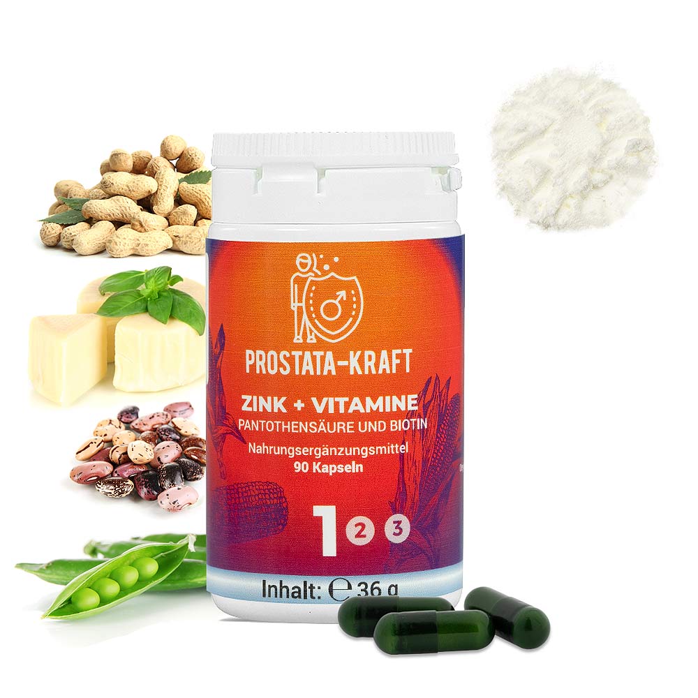 Nahrungsergänzungsmittel-Set "Prostata-Kraft"