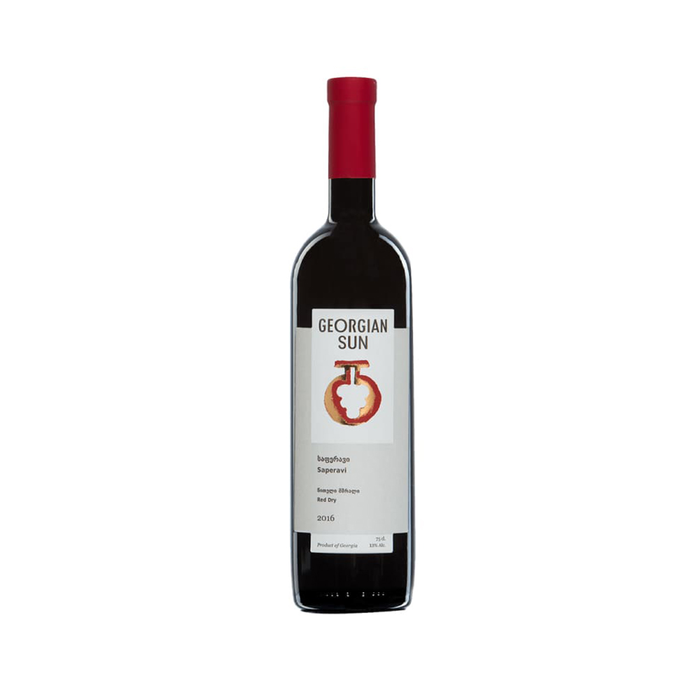 Vazisubani Estate Saperavi Aleksandrouli Georgian Sun Rotwein Trocken 2019 (1 x 0,75 L)