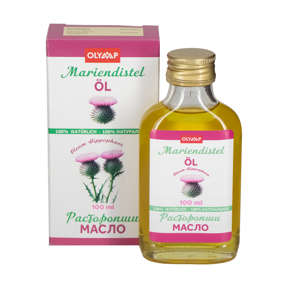 Mariendistelöl nativ, 100 ml
