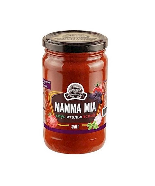 Semilukskaya Trapeza Italienische Tomatensoße "Mama Mija", 350 g