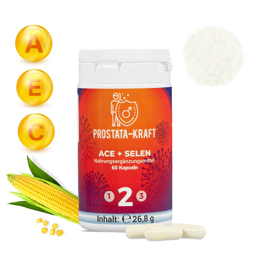 Nahrungsergänzungsmittel-Set "Prostata-Kraft"