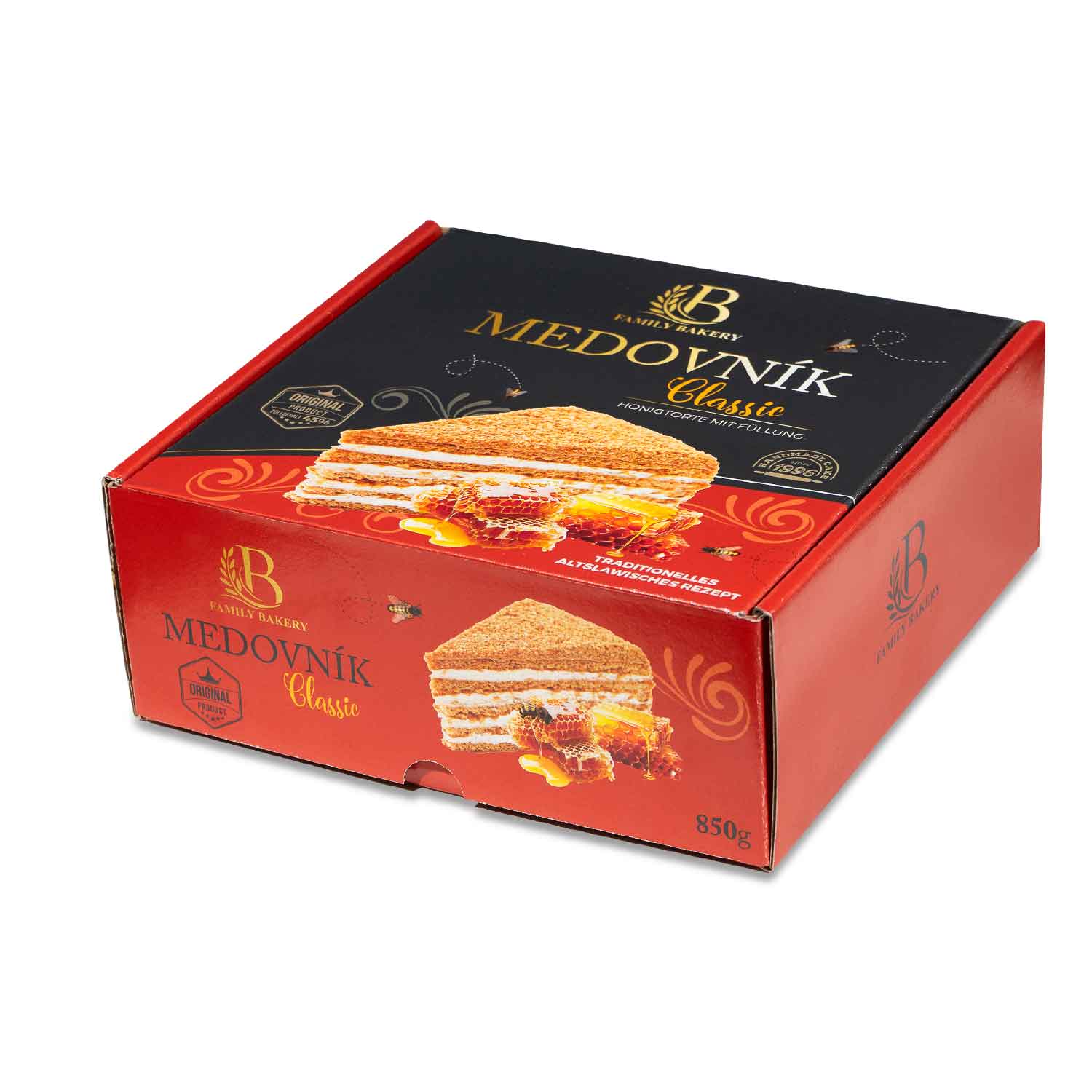 Family Bakery Honigtorte Classic, 850 g TK