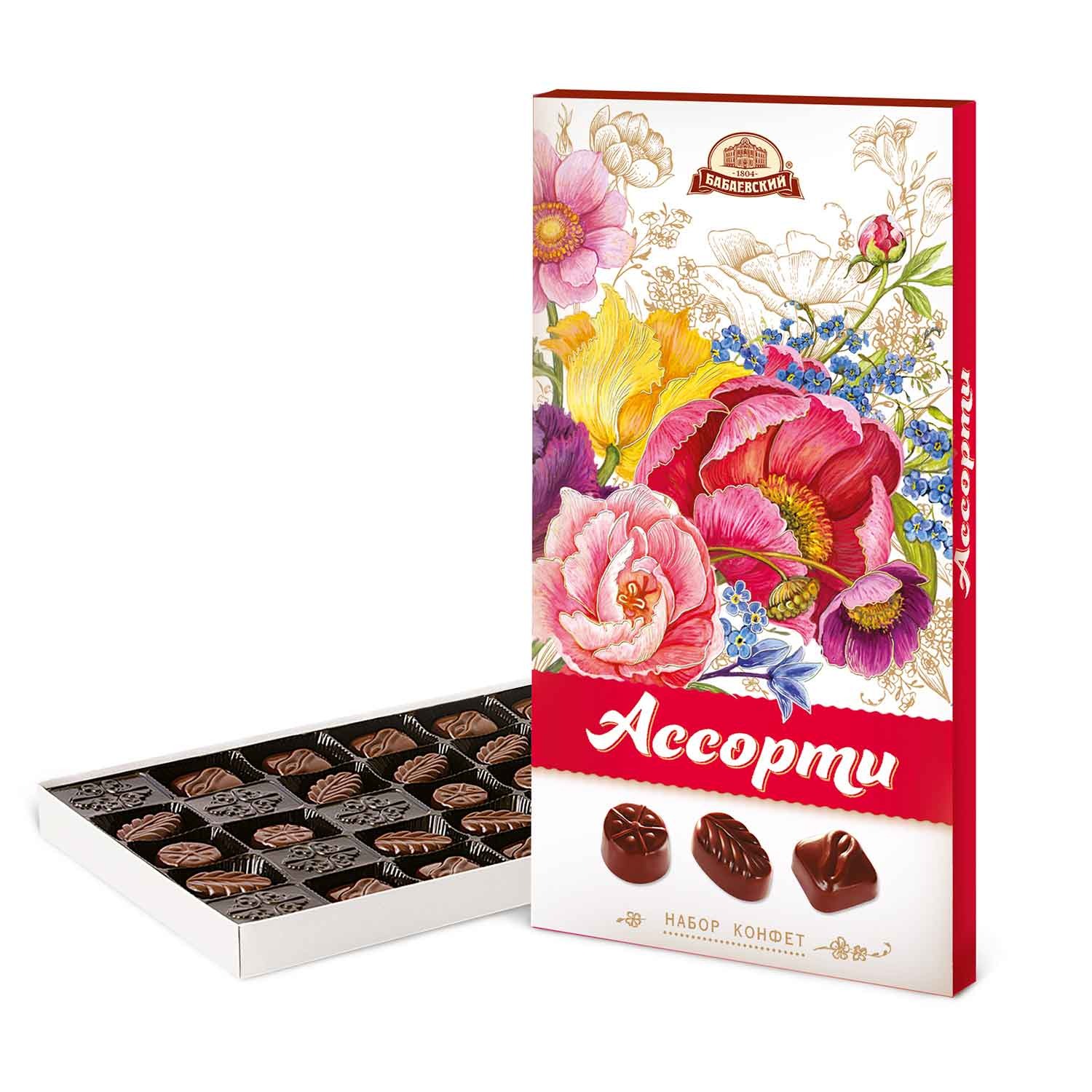 Vdohnowjenije Pralinen Mix Bukety, Schachtel 240 g