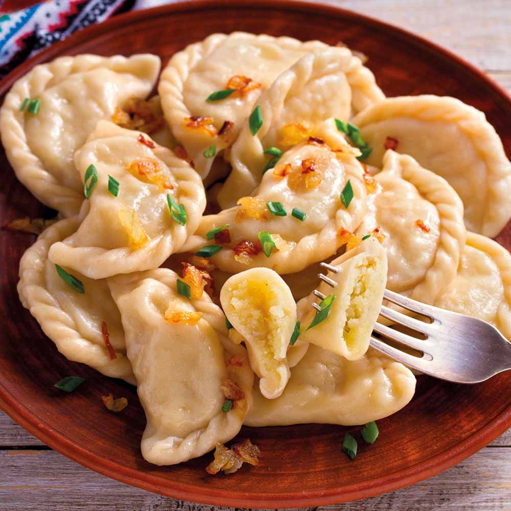 BARIN SET: 3x Wareniki mit Kartoffeln und Speck, 750 g TK (ges. Netto 2,25 kg)