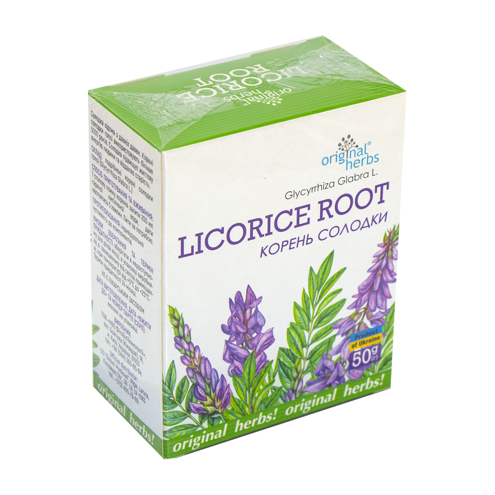 Original Herbs Kräutertee Süßholzwurzel, 50 g