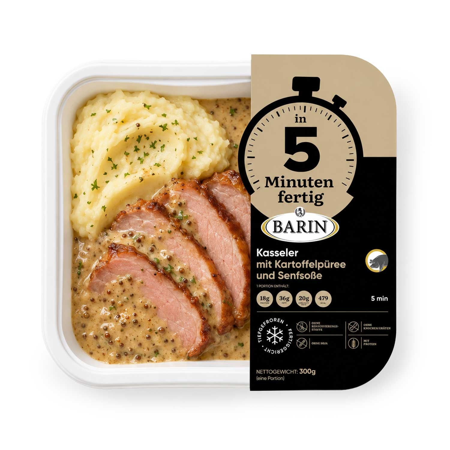 BARIN in 5 Minuten fertig Hausgemachte Genussbox - 3 Spezialitäten im Set, 870 g