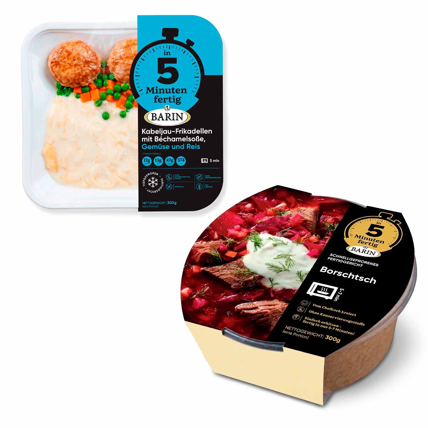 BARIN in 5 Minuten fertig Set „Klassisches hausgemachtes Mittagessen“, 600g