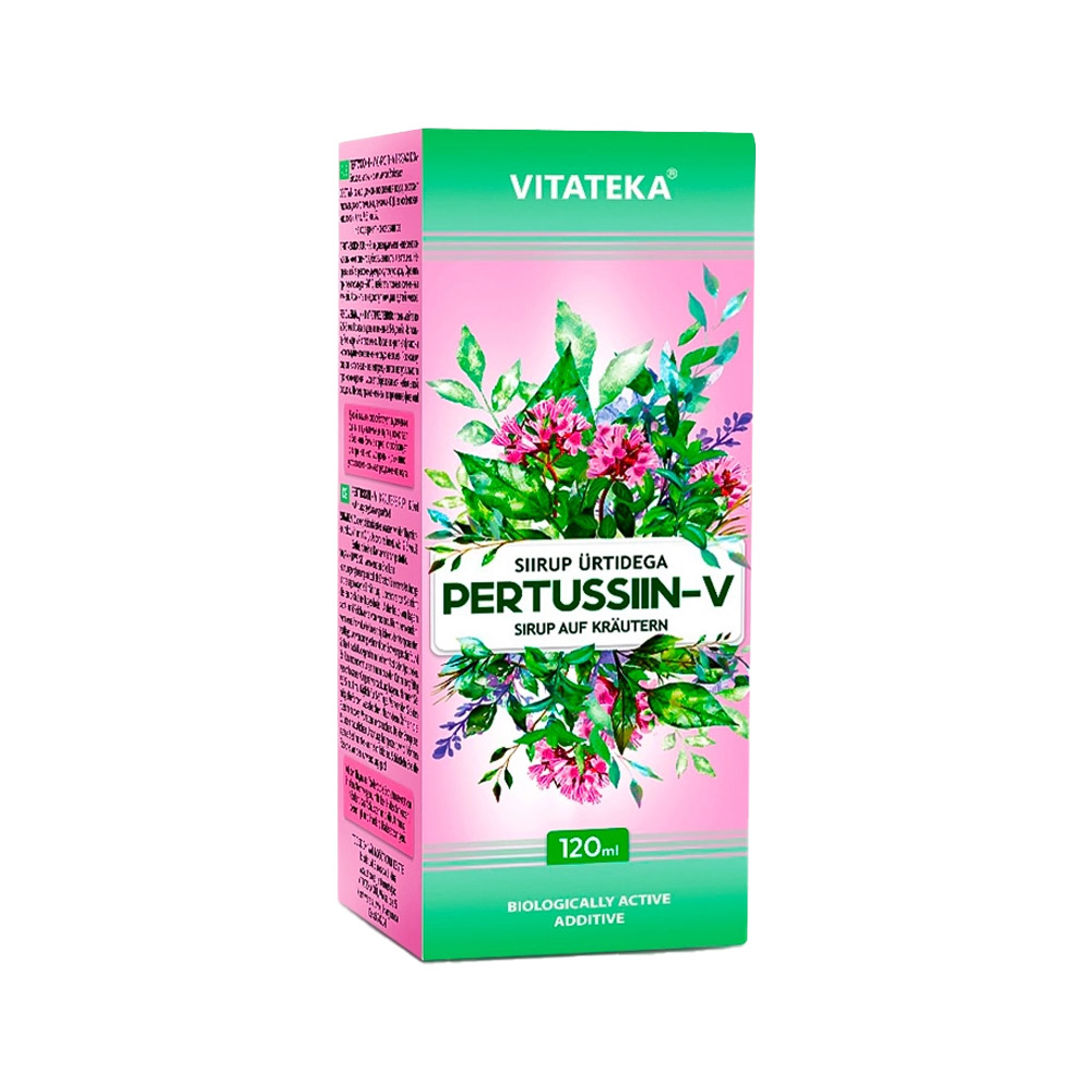VITATEKA Pertussin - Hustensirup mit Kräutern, 120 ml