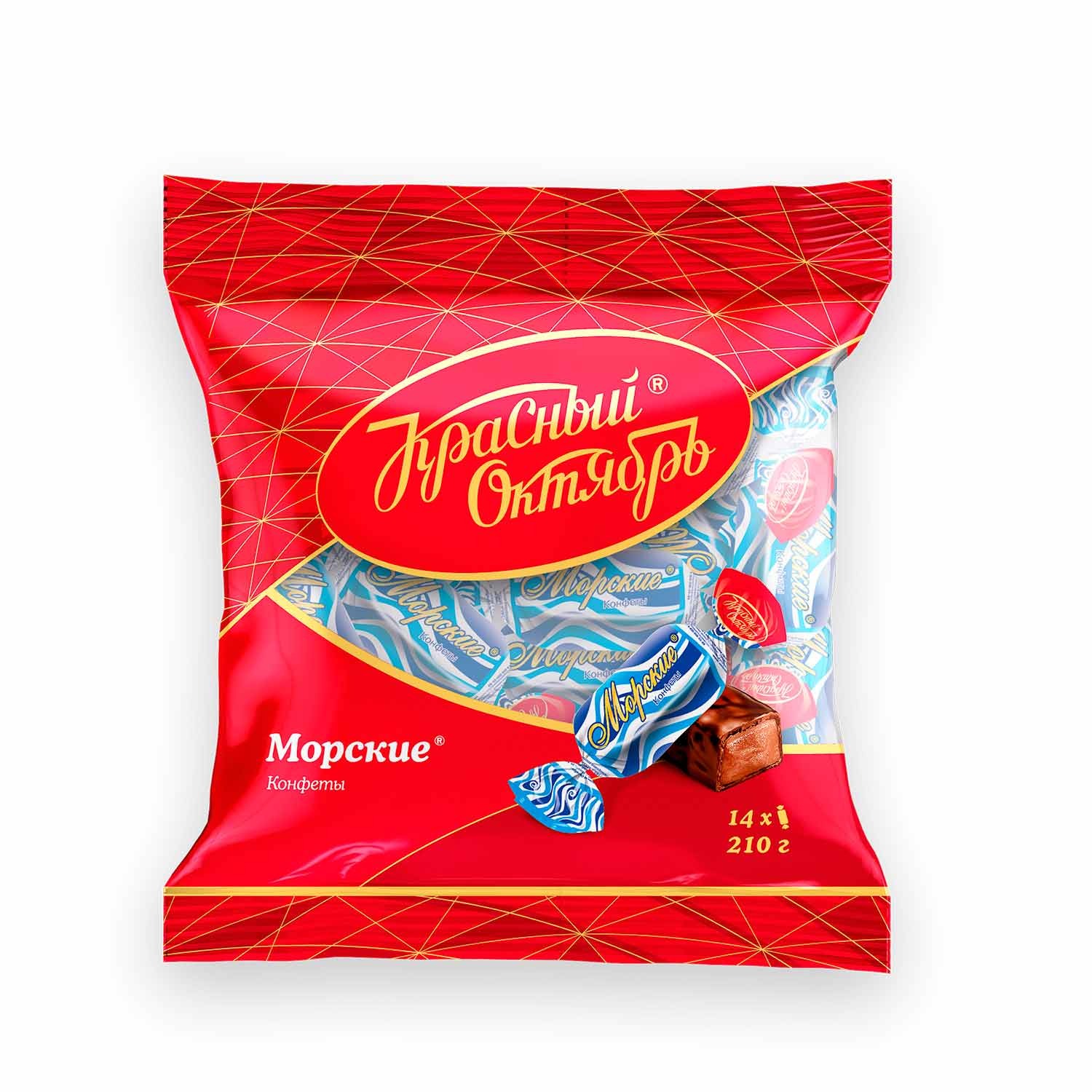 Fondantkonfekt Morskie - Kakao-Fondant-Konfekt mit Zartbitterschokoladenüberzug, 210g (alkoholhaltig)