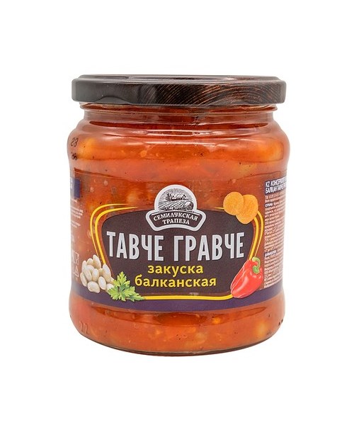 Semilukskaya Trapeza Gemüsezubereitung Tavche Gravche 8/460 g