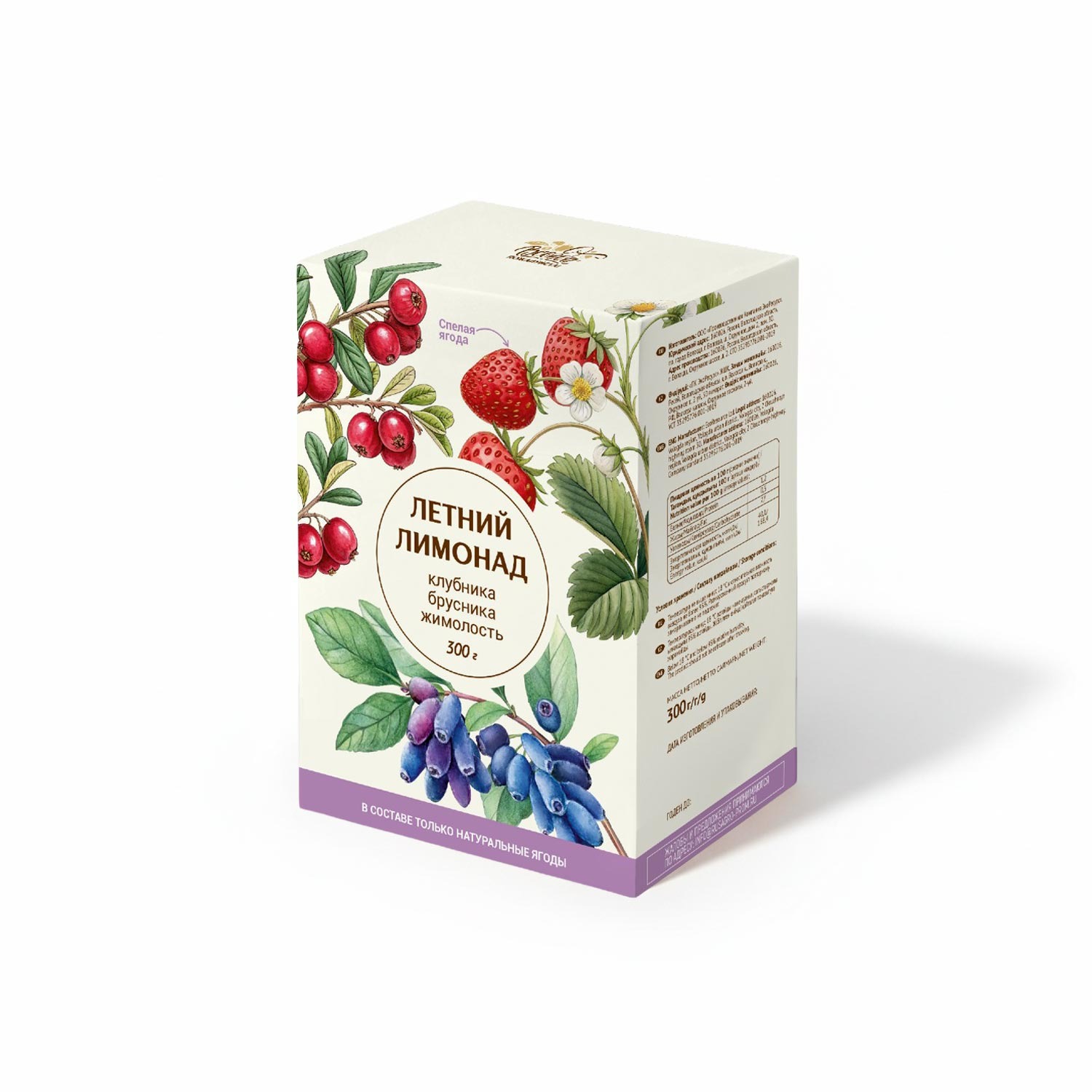 Immer Gerne! Sommerlimonade Preiselbeere-Erdbeere-Geißblatt, 300g