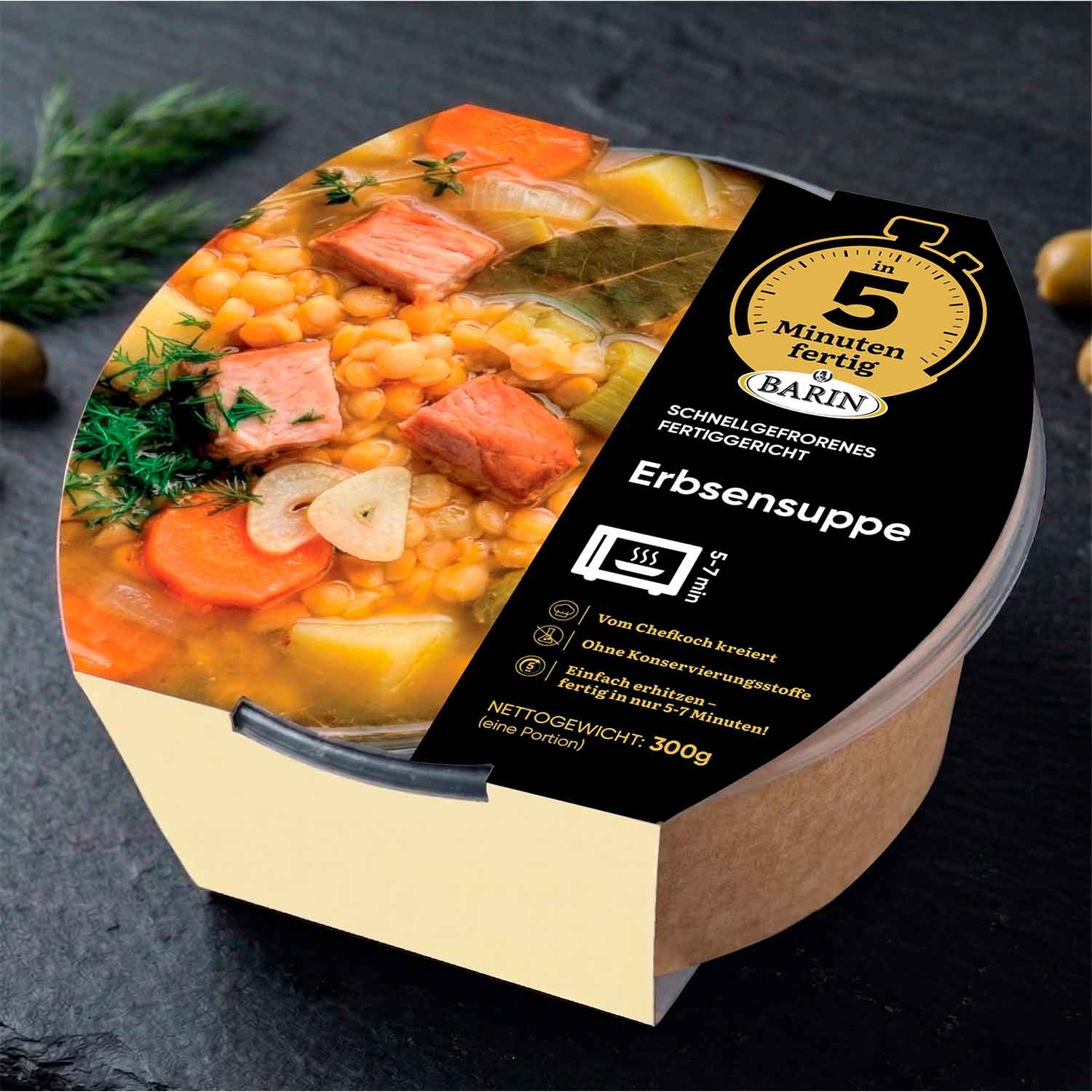 BARIN in 5 Minuten fertig Erbsensuppe, 300 g