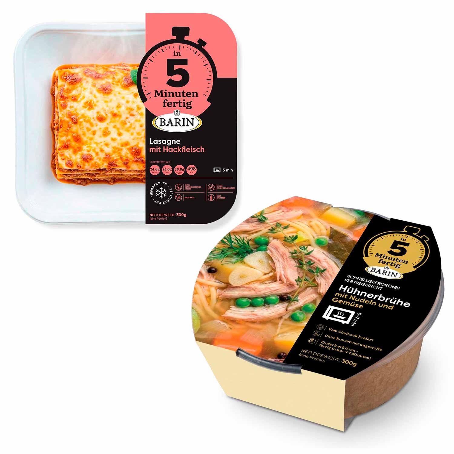 BARIN in 5 Minuten fertig Set „Leicht & vielseitig“, 600g
