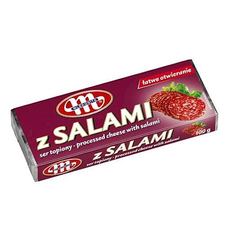 Mlekovita Schmelzkäse Salami, 100 g