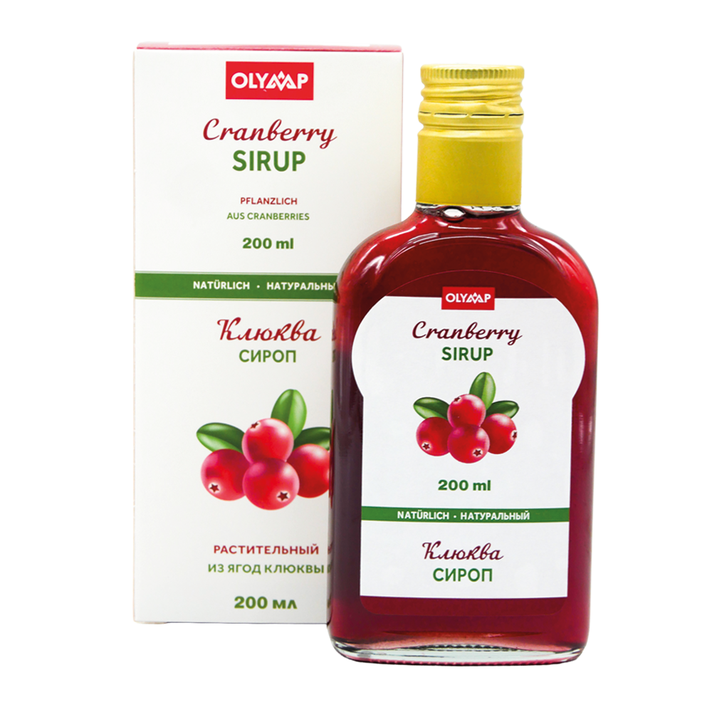 Cranberry Sirup, 200 ml