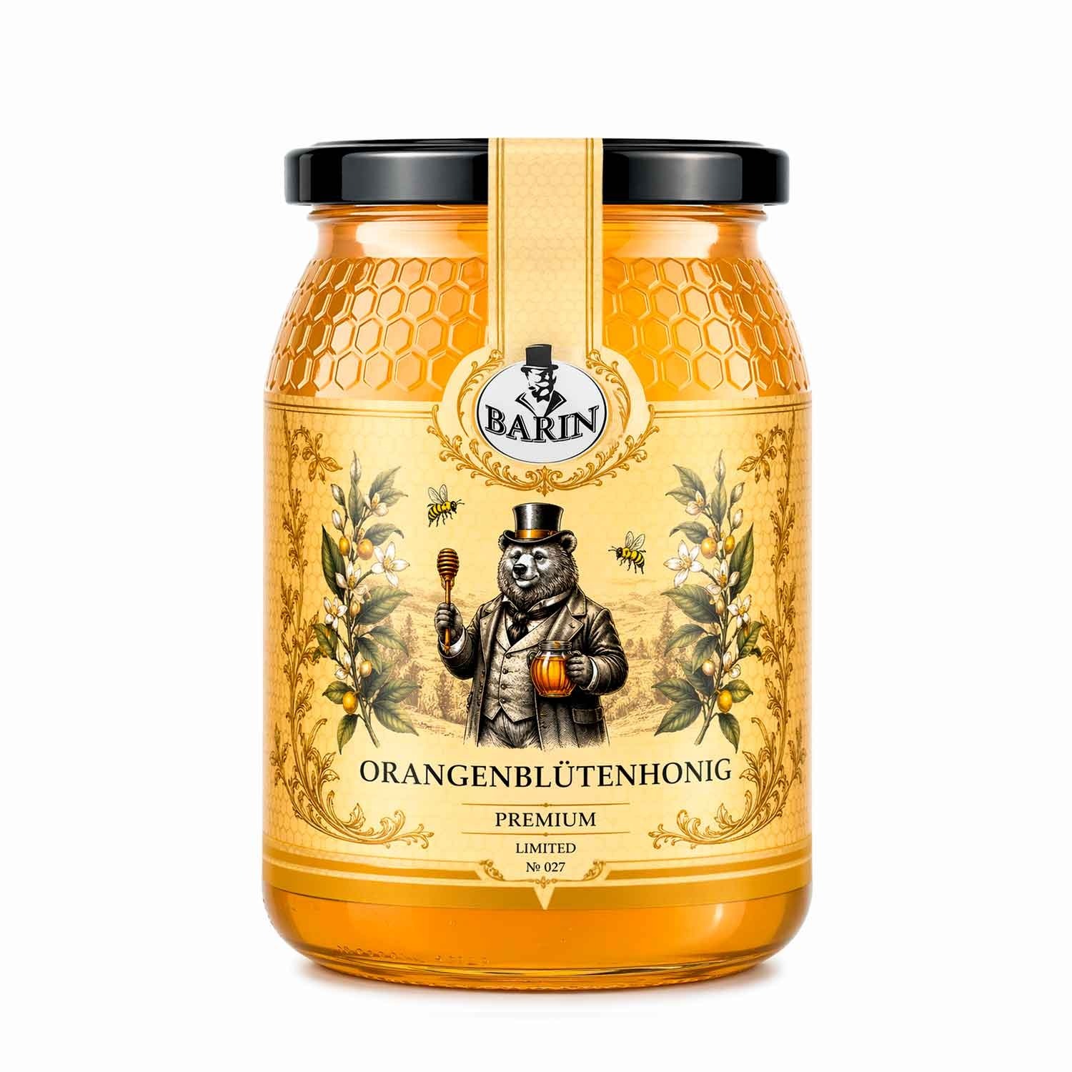 BARIN Schatzkiste Geschenkset – Premium-Feinkostbox mit Honig, Pastila & Nüssen