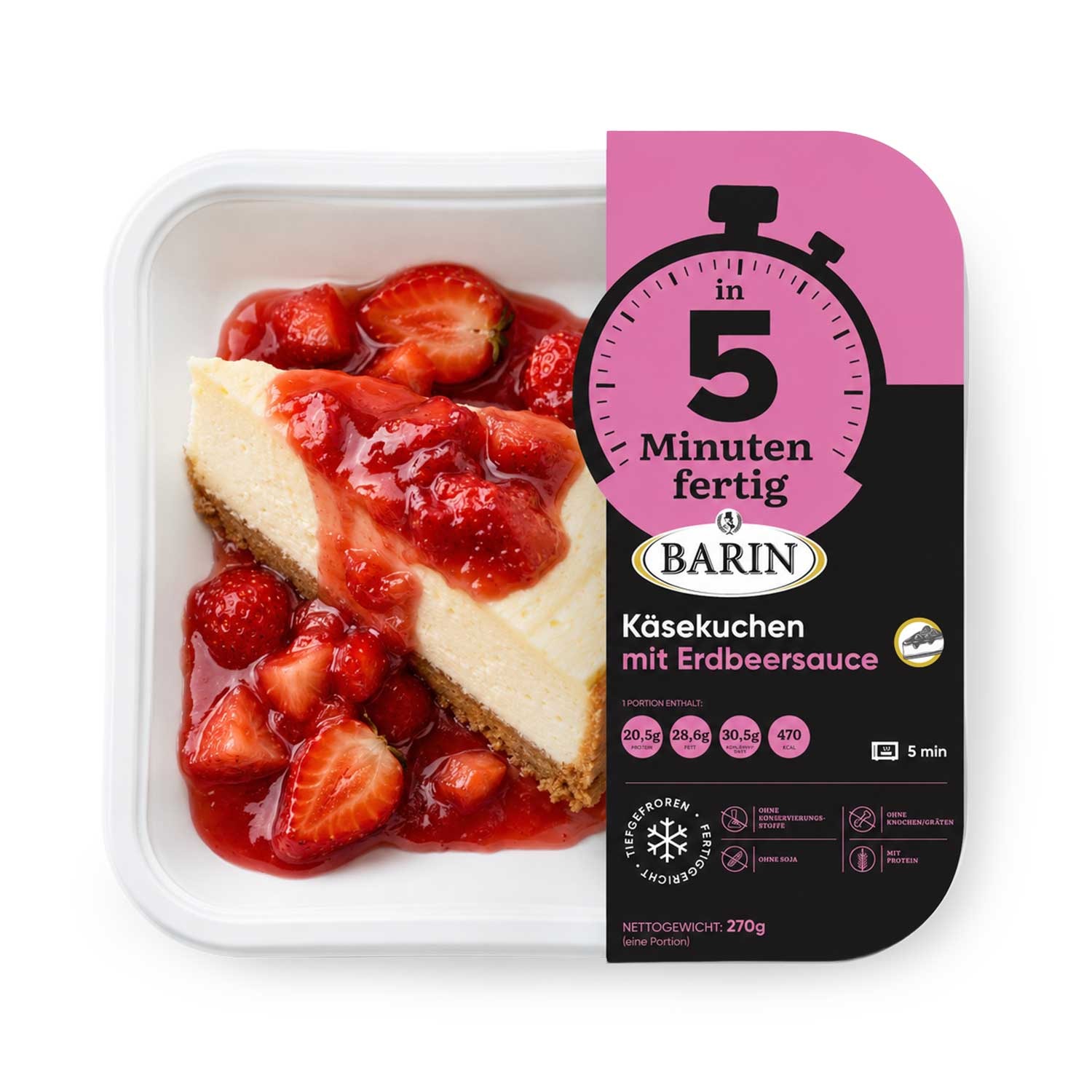 BARIN in 5 Minuten fertig Hausgemachte Genussbox - 4 Gerichte inklusive Dessert