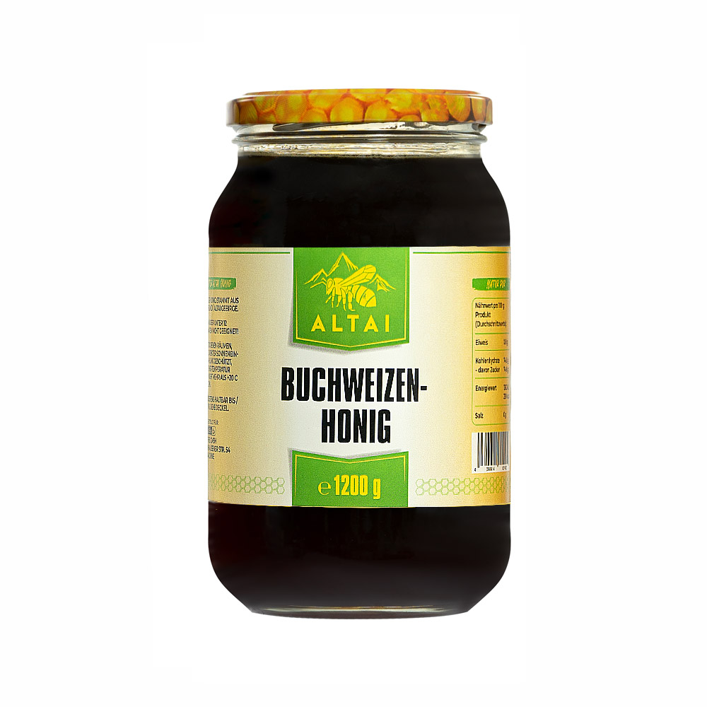 Honig Trio Klassik Set - Lindenhonig, Akazienhonig, Buchweizenhonig (3x1200g)